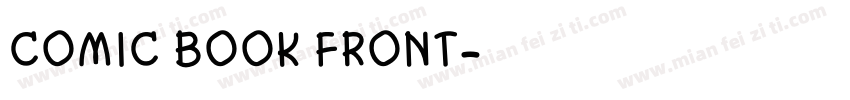 comic book front字体转换